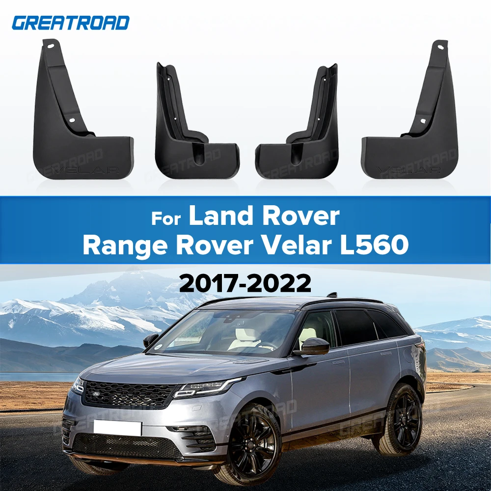 For Land Rover Range Rover Velar L560 2017-2022 2021 2020 2019 Fender Mudflaps Splash Guards Mudguards Mud Flaps car Accessories