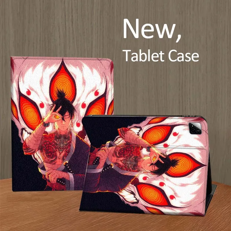 

Comics Chainsaw Man Art Logo For Xiaomi Redmi Mi Pad 4 5 6 6s 7 7s SE Pro 2 11 Plus Max 12.4 11 11.2 12.5 8.7 inch Tablet Case