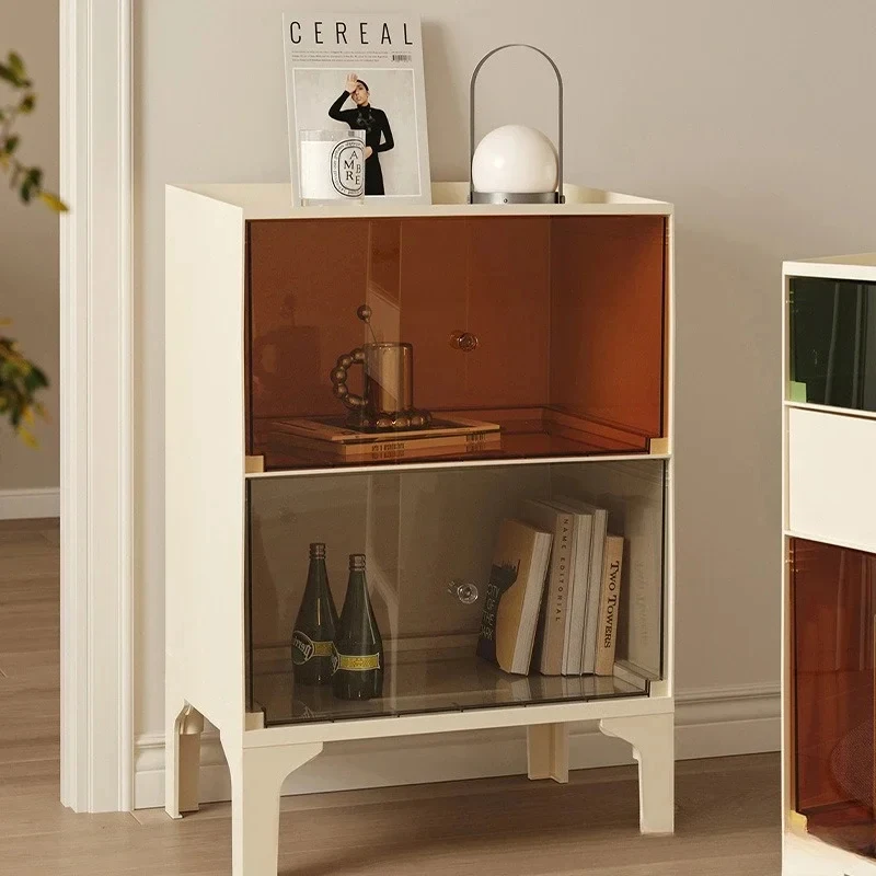 Multi-layer modern ple bedroom combination shelf, living room home floor storage display rack