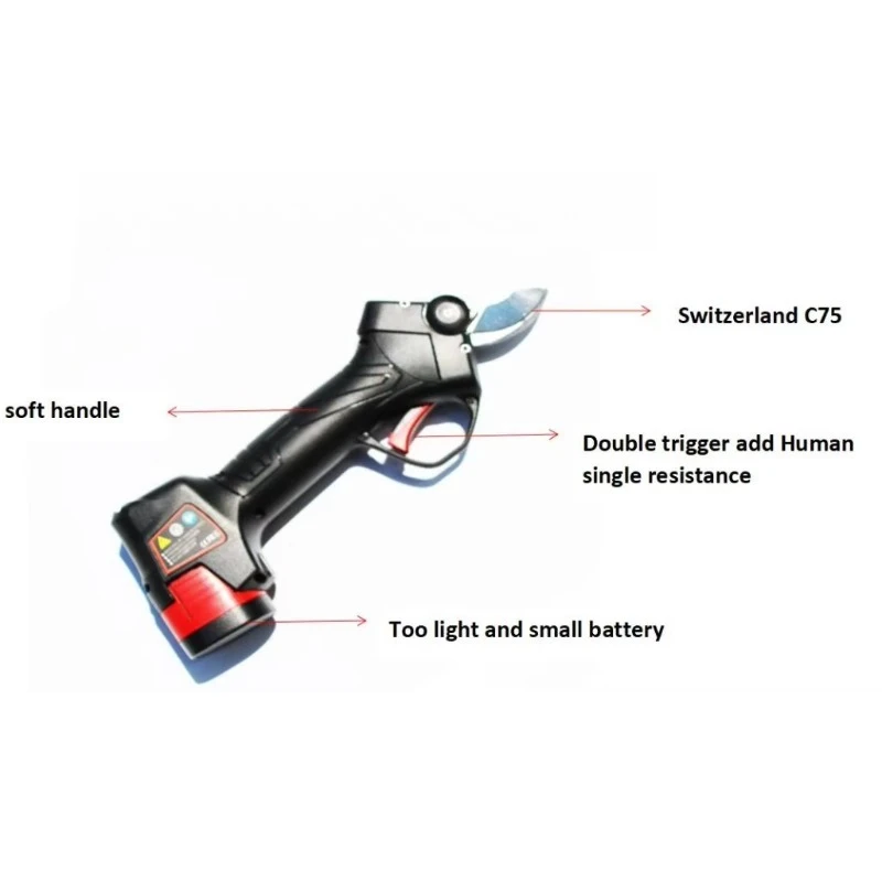 

Hot Sale 18V Cordless Electric Pruner