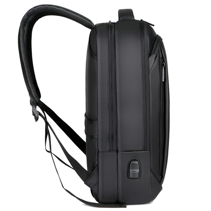 Imagem -02 - Bolsa Impermeável do Computador Portátil Mochila 15.6 17.3 Polegada Notebook Bolsa do Computador com Porta de Carregamento Usb para Macbook ar Pro Dell hp Bolsa