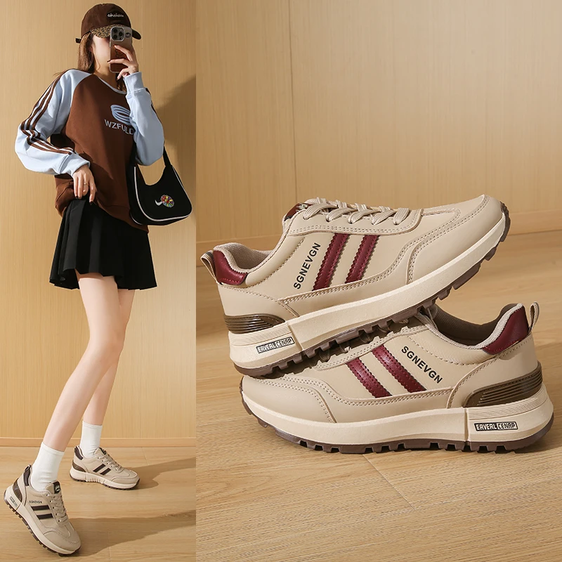 

Women Shoes Breathable All-match Mesh Shoes Casual Sports Trendy Shoes Female Wear-resistant Running Shoes for Women