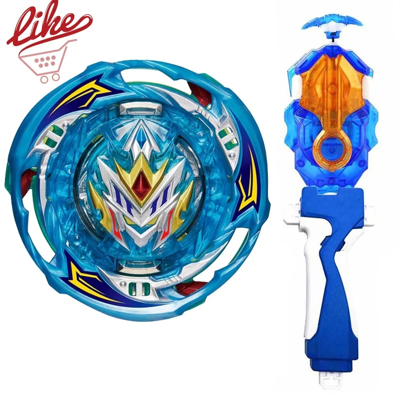 

Laike BU Bey B-202 Wind Knight Spinning Top with B-184 Custom Launcher Grip Set Kids Toys for Children