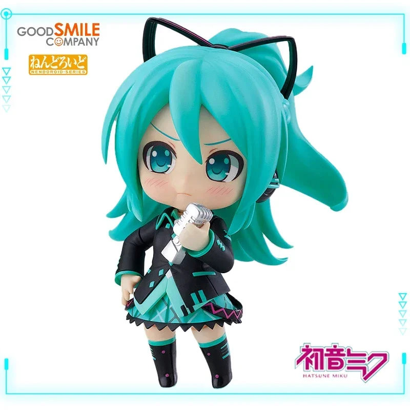 In Stock Genuine Original  GSC ORIGINAL GENUINE VOCALOID HATSUNE MIKU NENDOROID 1739 IF VER 10CM KAWAII Q VERSION GIRL Anime