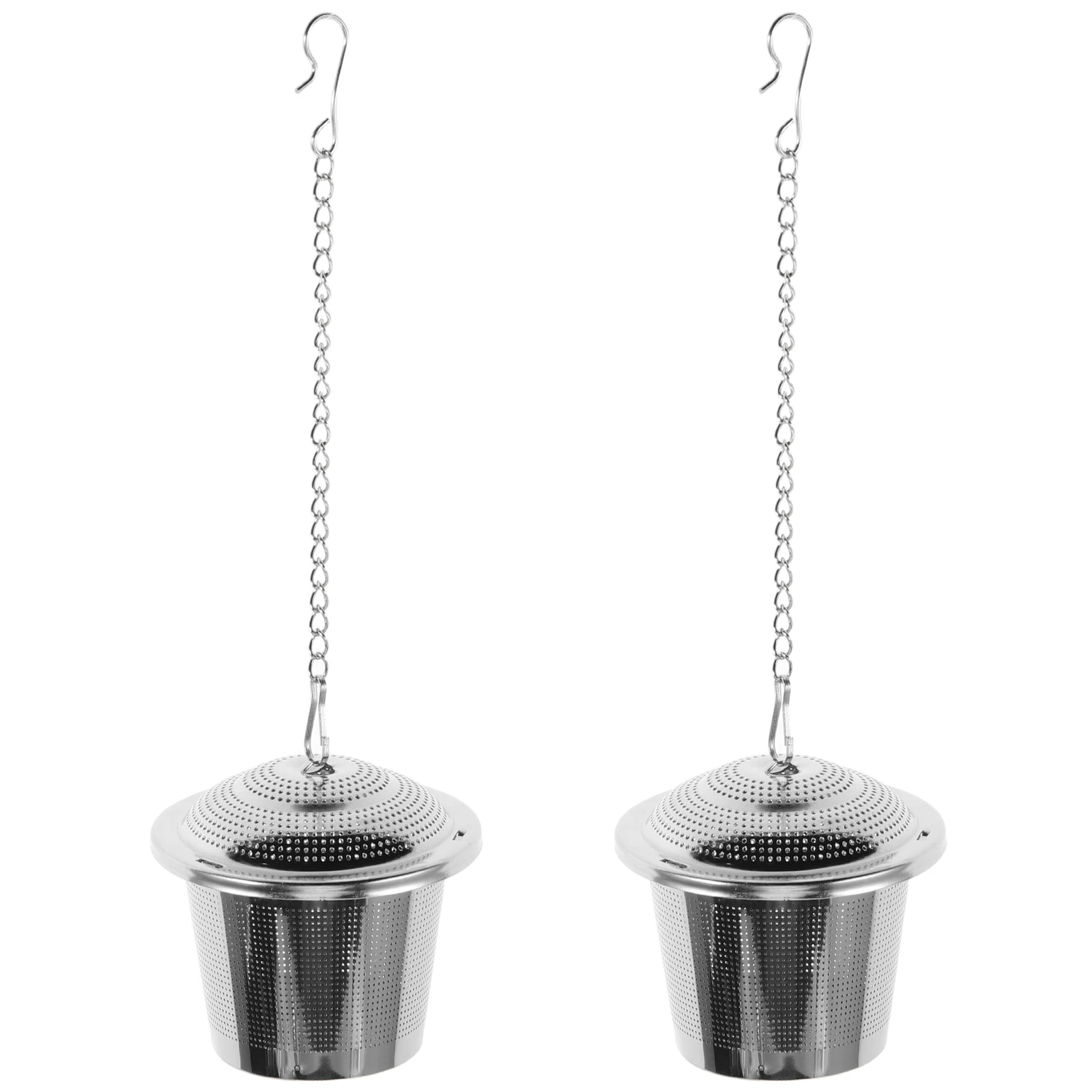 

Tea Strainer Reusable Filter Bags Diffusers Stainless Steel Silver Mesh Infuser