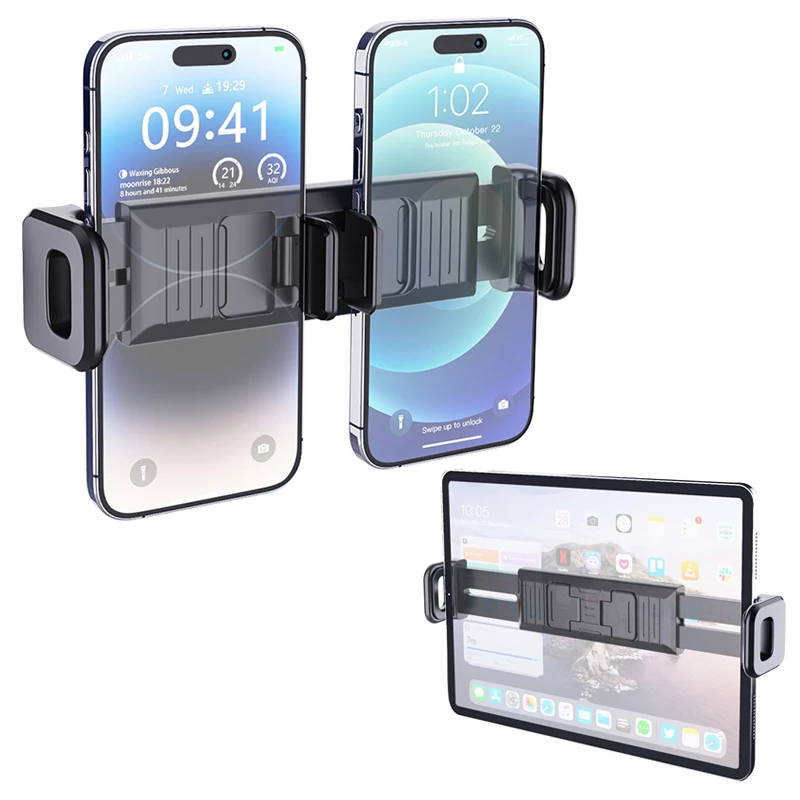Tablet Stand Clamp Clip Car Phone Mount Replacement with 17mm Ball Joint for Tablet Cellphone Holder for 4.7-12.9 inch Devices