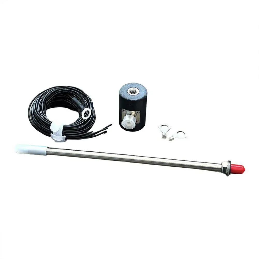 M10 Telescopic Antenna Base SO239 Adapter For Shortwave HF Antenna Stainless Steel 1/4 Wavelength For USDX QRP Radio Parts