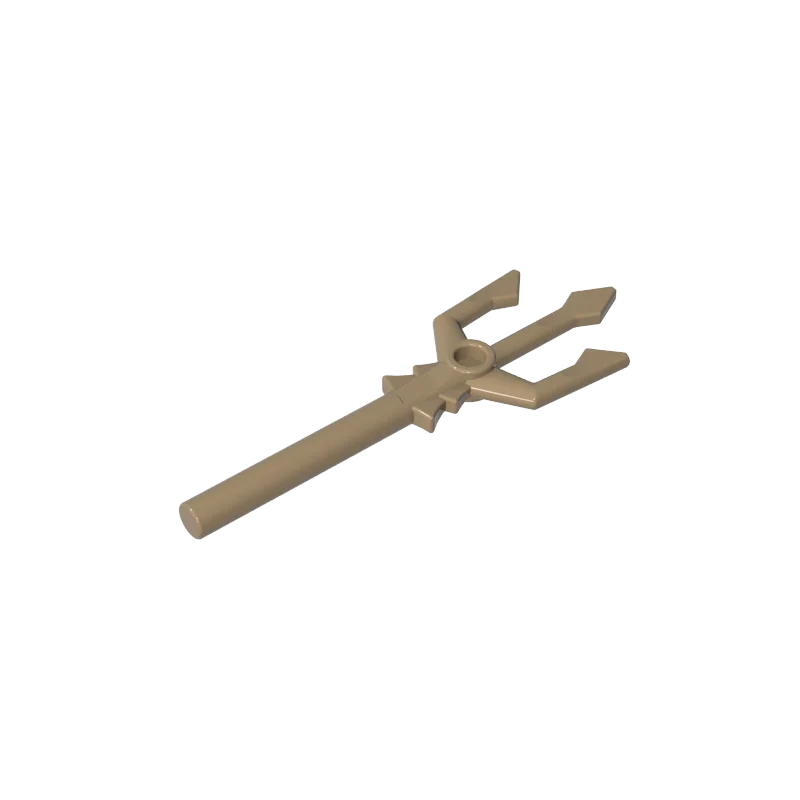 Gobricks 10 قطعة 92290 الطوب سلاح ترايدنت أجزاء متوافق MOC بنة الكبار الاطفال لتقوم بها بنفسك التعليمية الإبداعية دمى هدايا