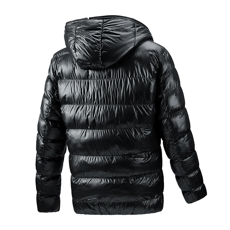 Mooie Pop Merk Winter Warme Waterdichte Jas Mannen Herfst Dikke Hooded Parka Mens Fashion Casual Slim Jas Jas Mannen