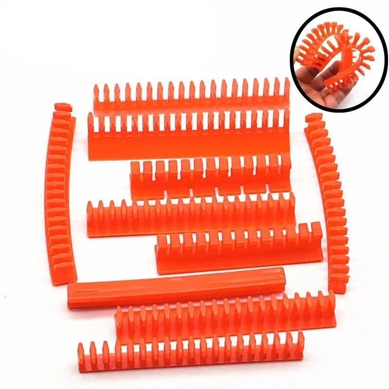 

10Pcs car dent repair tool hot melt adhesive pull strip edge right angle dent pull out gasket long soft pull strip