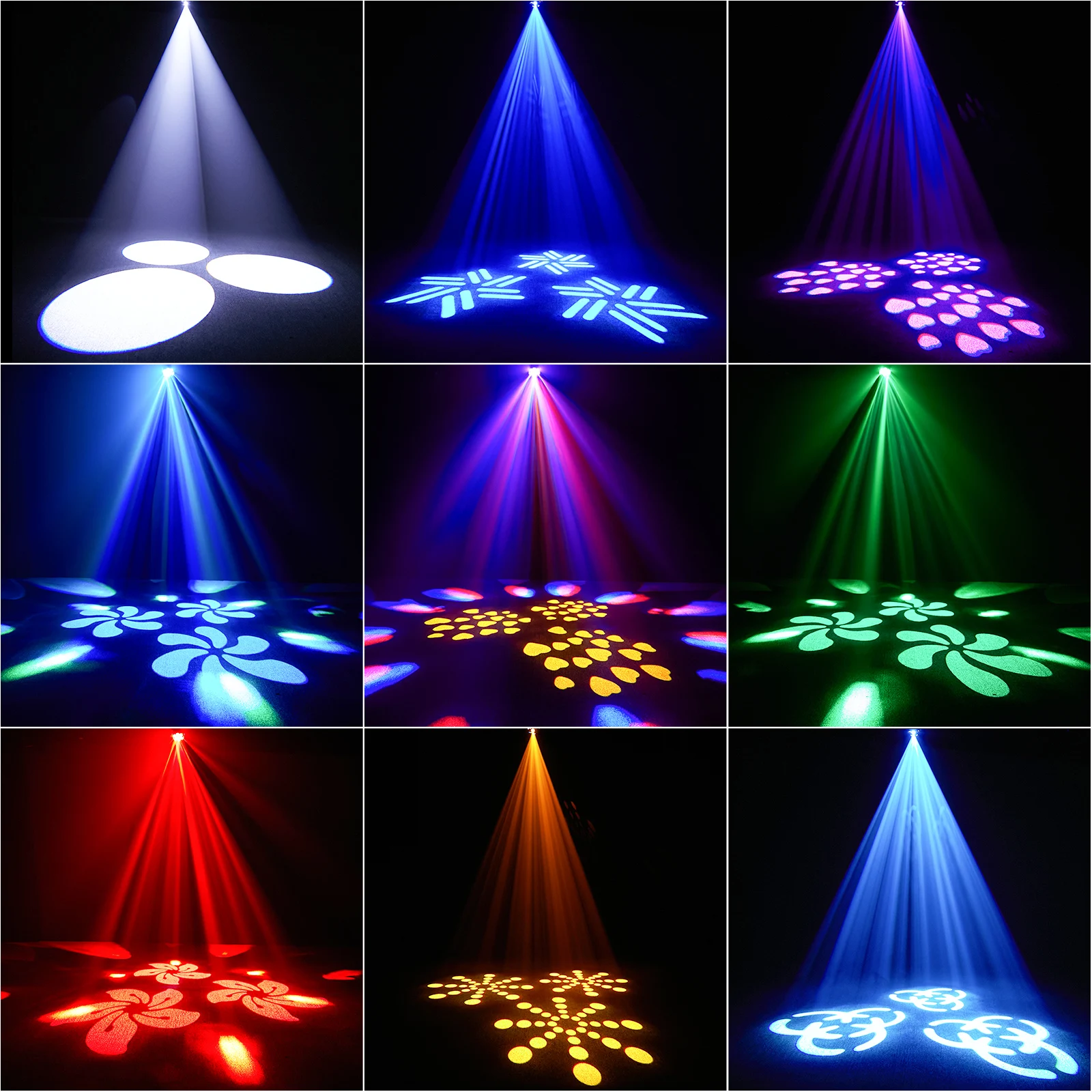 Imagem -03 - Bee Eye Beam Spot Pattern Gobo Led Rgbw Prisma Strobe Moving Head Iluminação de Palco Fieryzeal Party Casamento Novo 150w