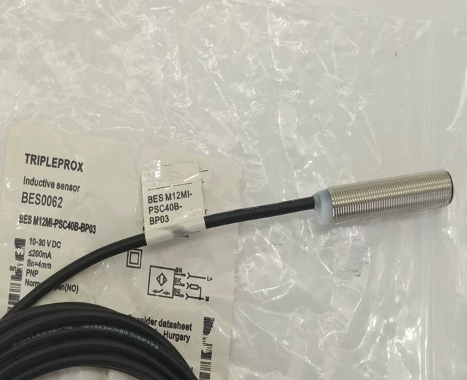 BES0062 Proximity Switch BESM12MI-PSC40B-BP03 Three Wire PNP Normally Open Sensor Metal Induction