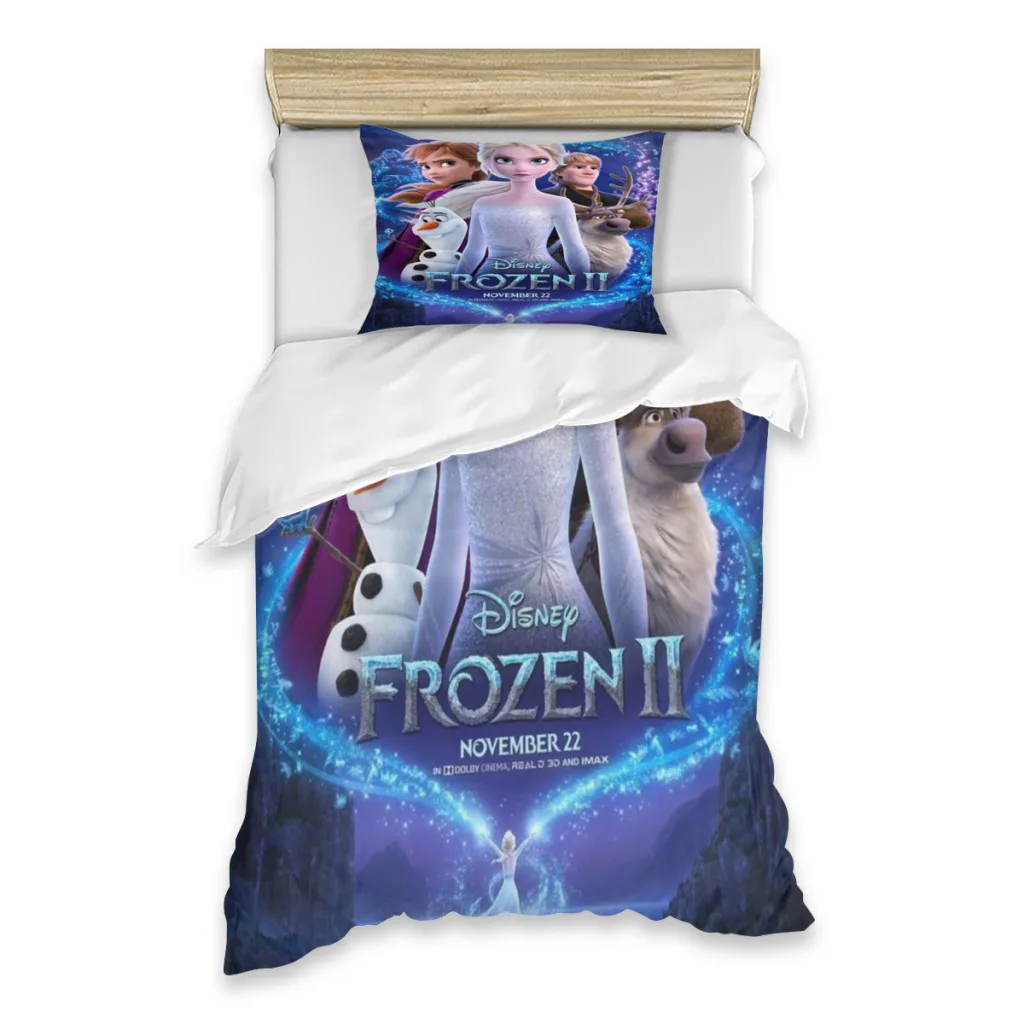 

Frozen Disney Elsa Frozen Disney Elsa Single Bed Sheets Set Complete Case Single Linen Quilt Cover