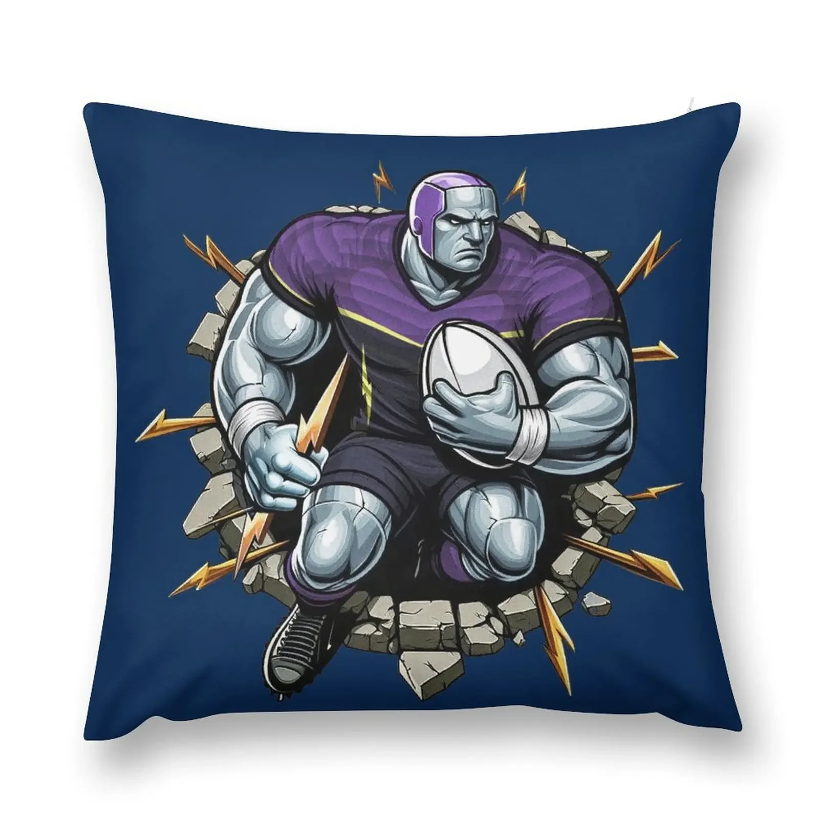 Melbourne Storm Smash Through Throw Pillow ornamental pillows Pillow Case Christmas pillow