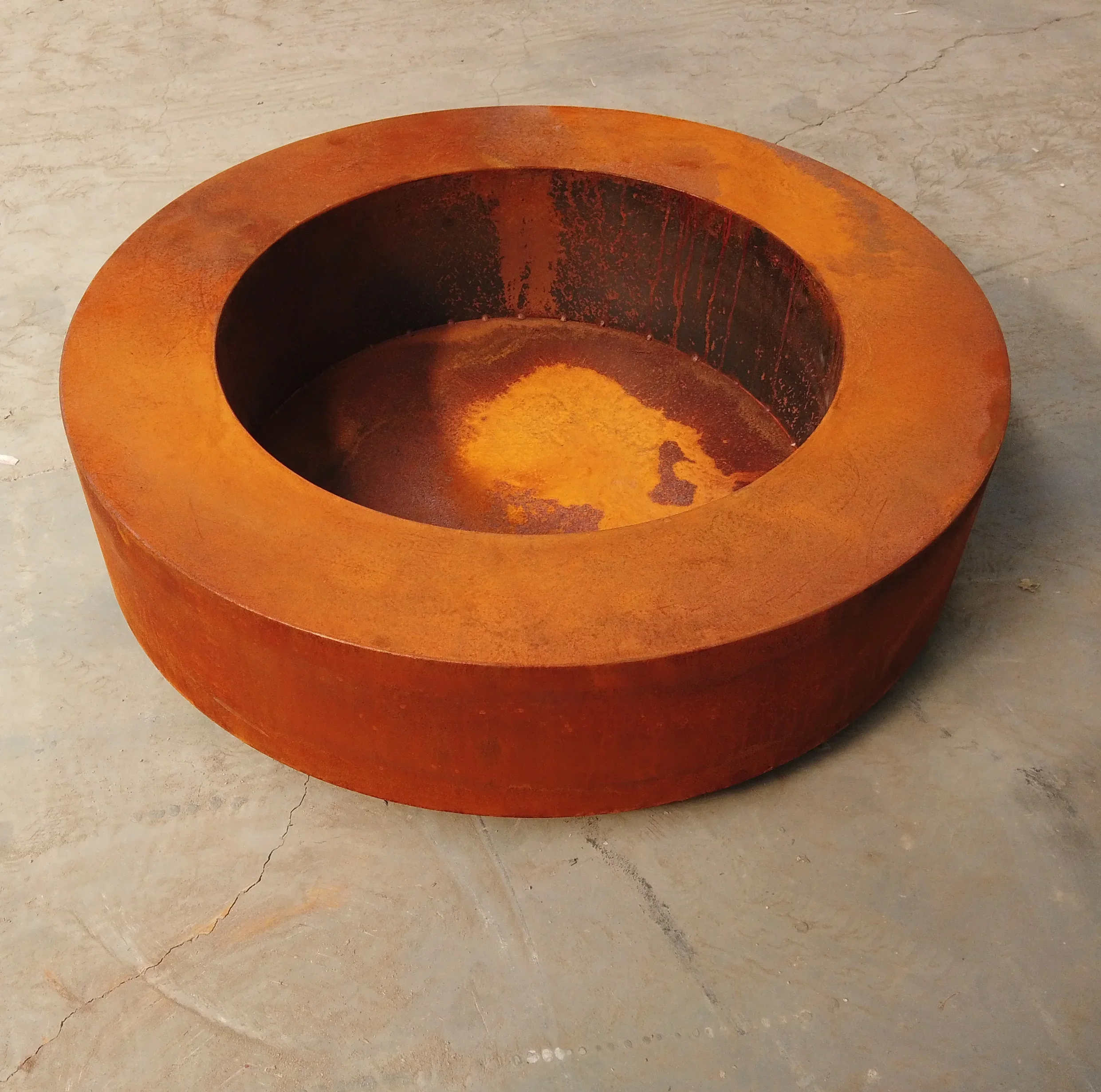 -Corten steel wood burning ou - Fire Pit Bowl 评论和价格