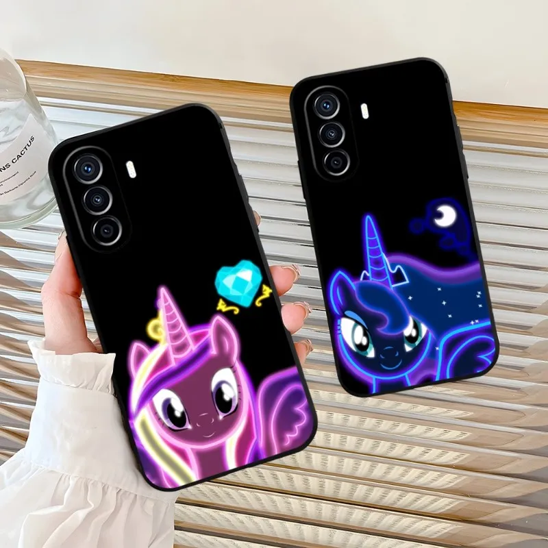 My LittleS P-PonyS Phone Case For Huawei P30Pro P50 P40 P20 P10 P9 Pro Plus P8 P7 Psmart Z Nova 8 8I 8PRO 8SE Cover