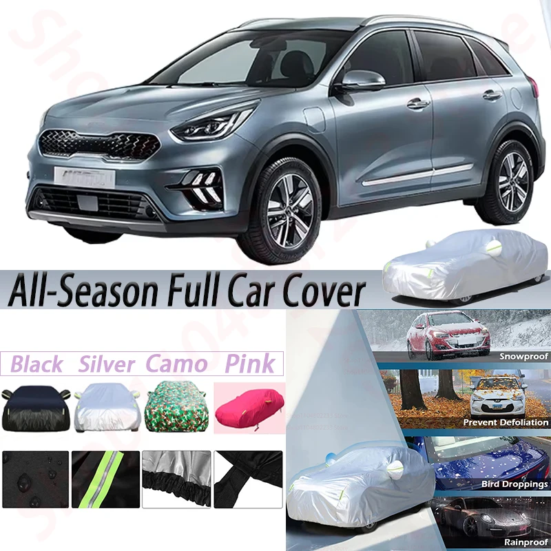 

Waterproof Car Covers For Kia Niro Outdoor Auto Sun Shade Anti-UV Snow Rain Protection Cover Dustproof