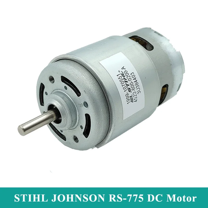 

STIHL JOHNSON RS-775 DC Motor DC 12V 18V 24V High Speed Power Dual Ball Bearing 42mm Motor DIY Drill Circular Saw Garden Tools