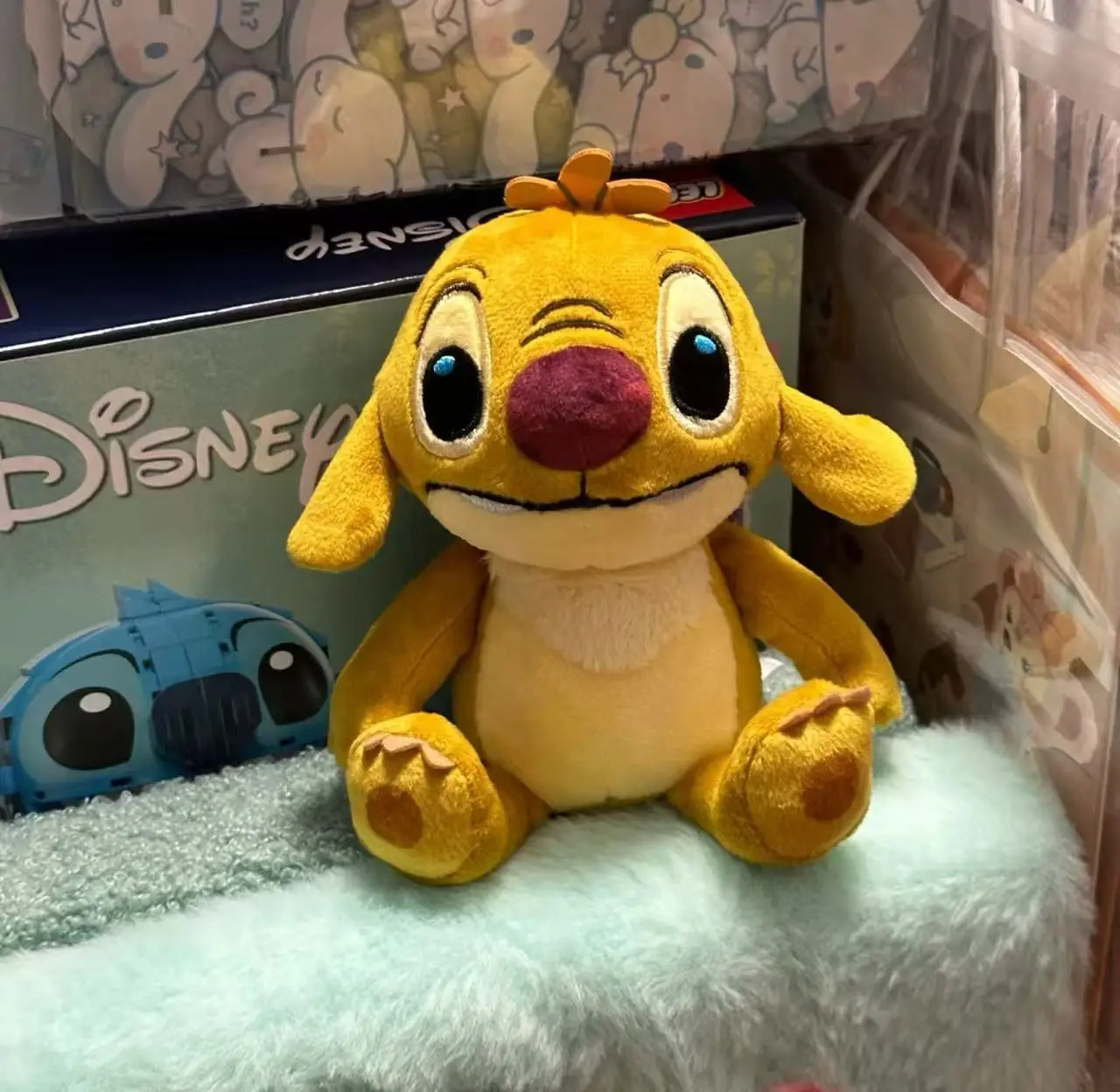 

Горячая Лило и Стич плюшевая игрушкаuben мультяшная кукла мягкая милая рождественская модная кукла высокой красоты украшения детские подарки на день рождения