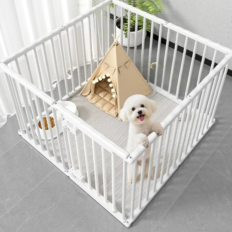 Modern Supplies Large Dog Fence Luxury Modular Indoor Circle Nordic Folding Dog Fence Balcony Outdoor Barrera Perro Dog Supplies