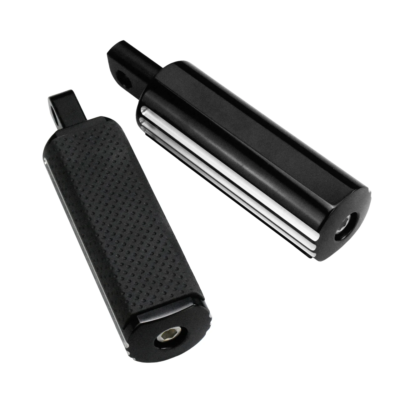 Motorcycle Foot Peg Male Footrests Matte Black/Chrome/Gloss Black Pedal For Harley Touring Electra Glide Softail Sportster Dyna