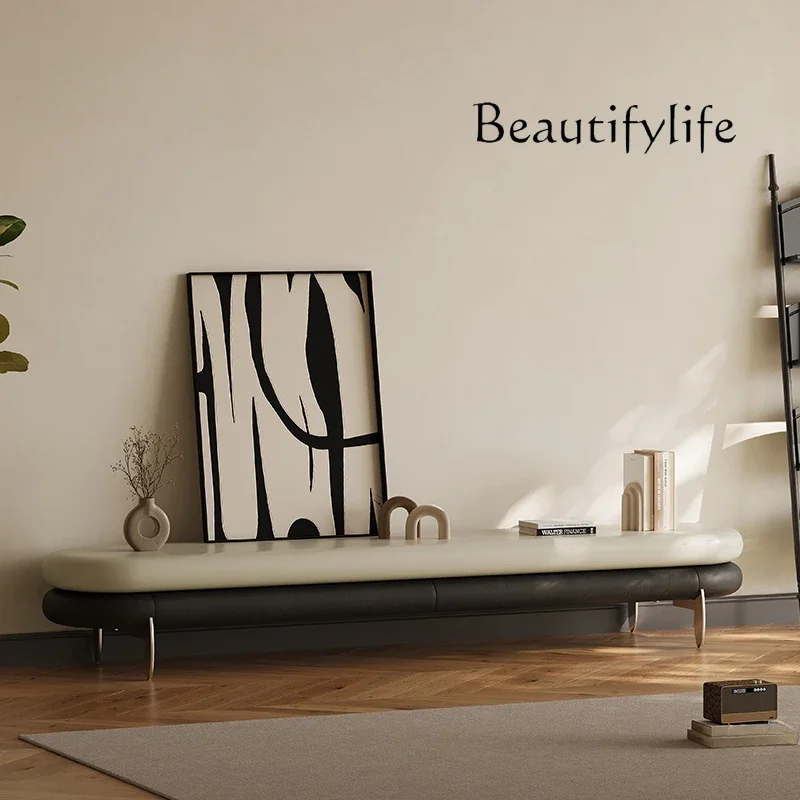 

YX Black Center Modern Tv Stand Living Room Universal Designer Floor Tv Cabinet Nordic Luxury Fernsehen Tisch Furniture Home