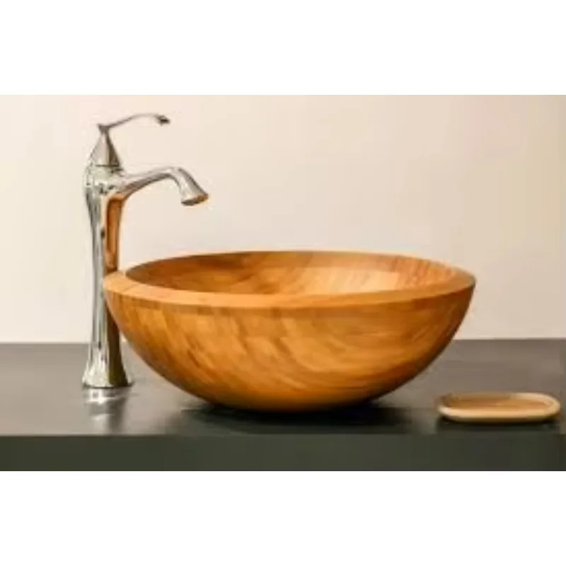 حوض غسيل خشبي عتيق، حوض غسيل فريد من نوعه، حوض غسيل عالي الجودة #3