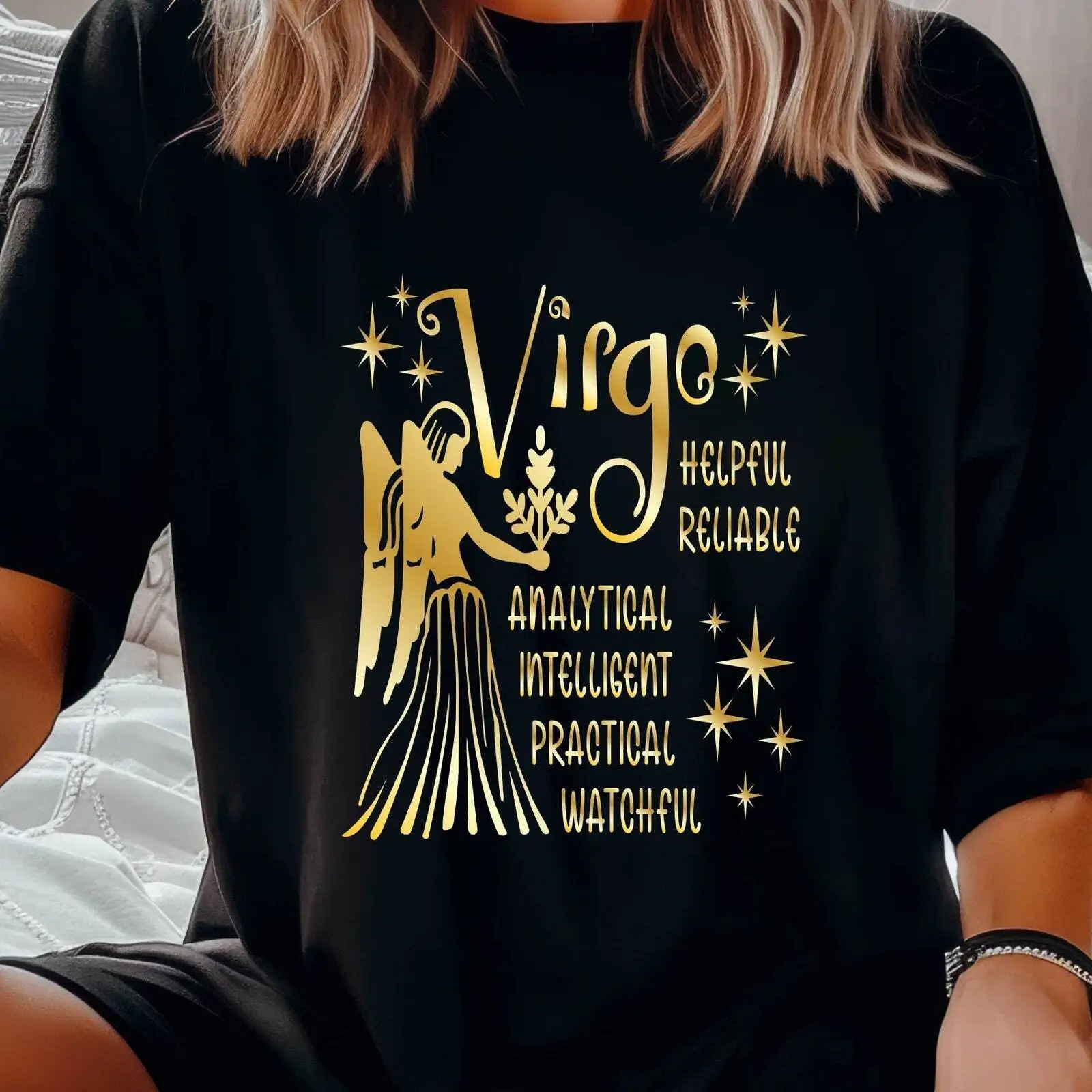 Virgo Zodiac shirt,Virgo Zodiac Sign T-Shirt, Astrology shirt ,Gift for woman,As