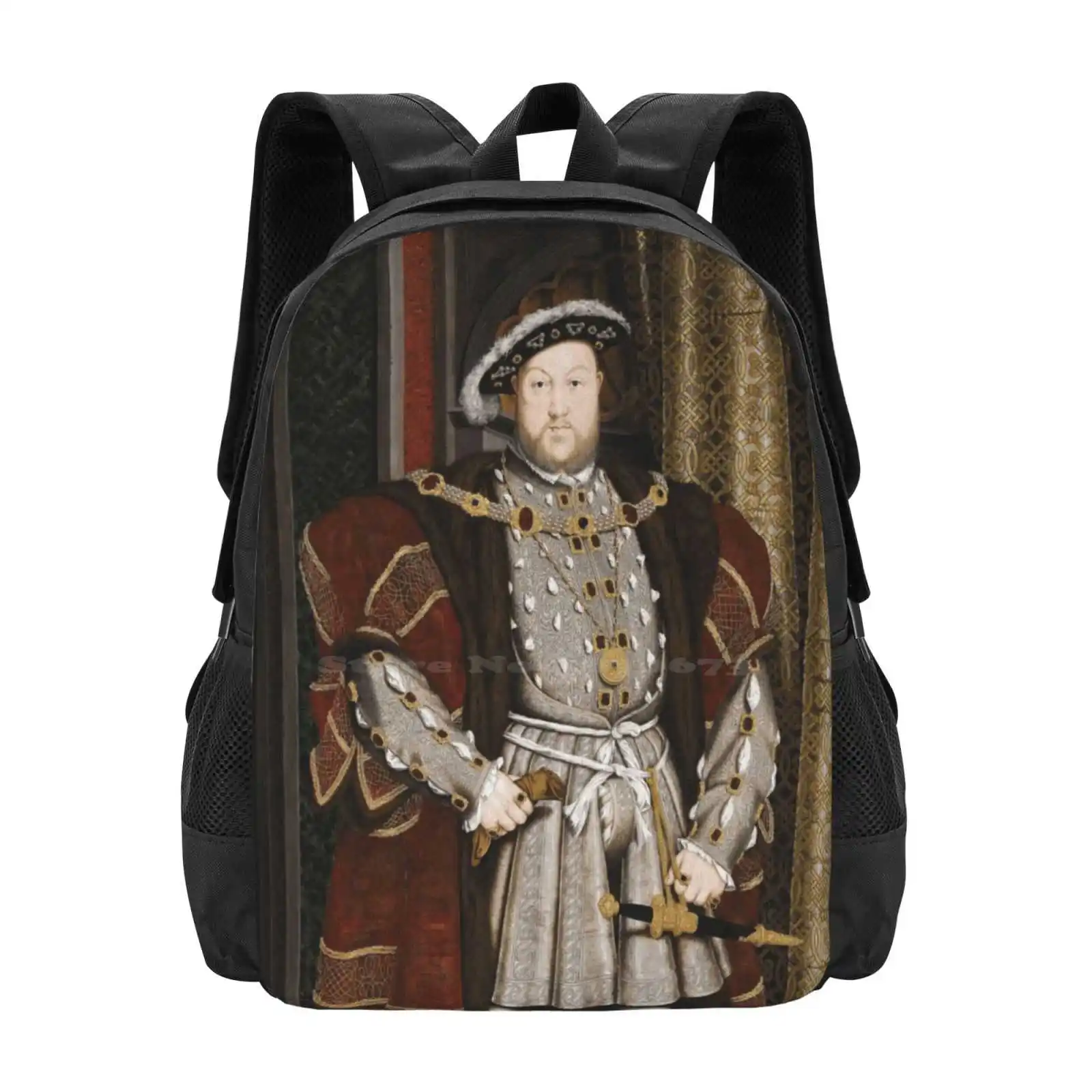 Henry Viii Of England borsa zaino per uomo donna ragazze adolescente Henry Viii Henry 8Th British Royalty English History King Of