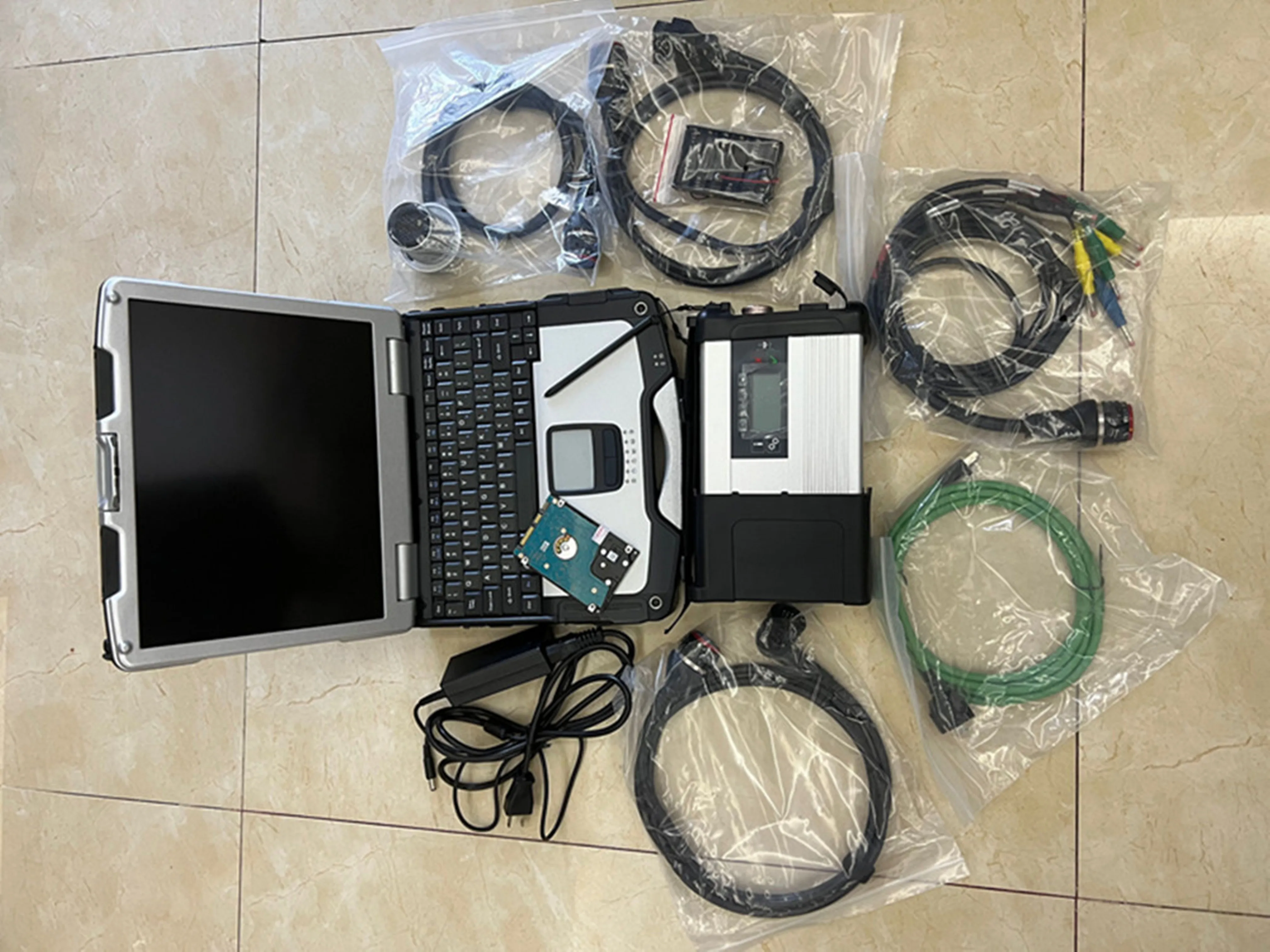 V2023.09 MB Star C5 PLUS DOIP Sd Connect C5 Wifi DOIP Multiplexer Xentry Software SSD HDD Car Truck Diagnosis Tool With CF-31 PC