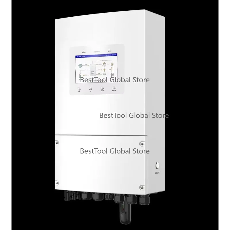 NE-W EU Stock Solis Hybrid Inverter 3 Phase 8kw 10kw12KW On Off Grid Solar Power Inverters IP65 330V Hy-brid Solar Inv-erter