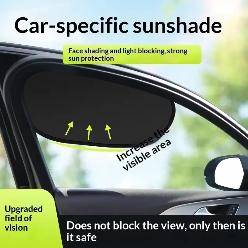 Car Window Sun Shade Universal UV Protection Heat Reduction for Baby Sleeping and Pet Comfort in Summer