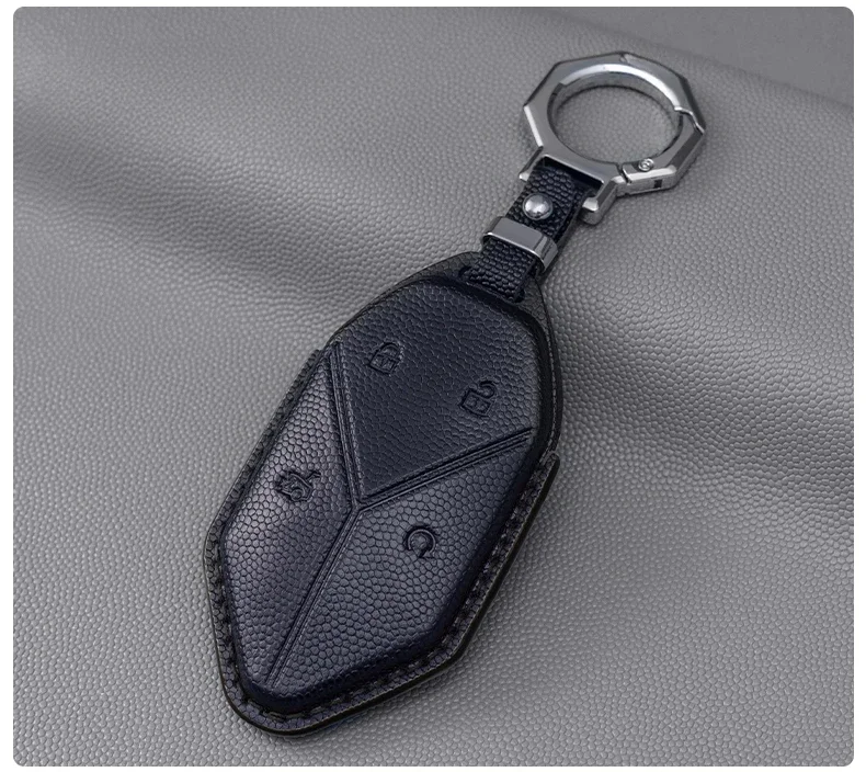 

Suitable for BYD Leopard 5 2023 Leather Car Key Protection Cover Fall Prevention Protection Key Colors To Choose From