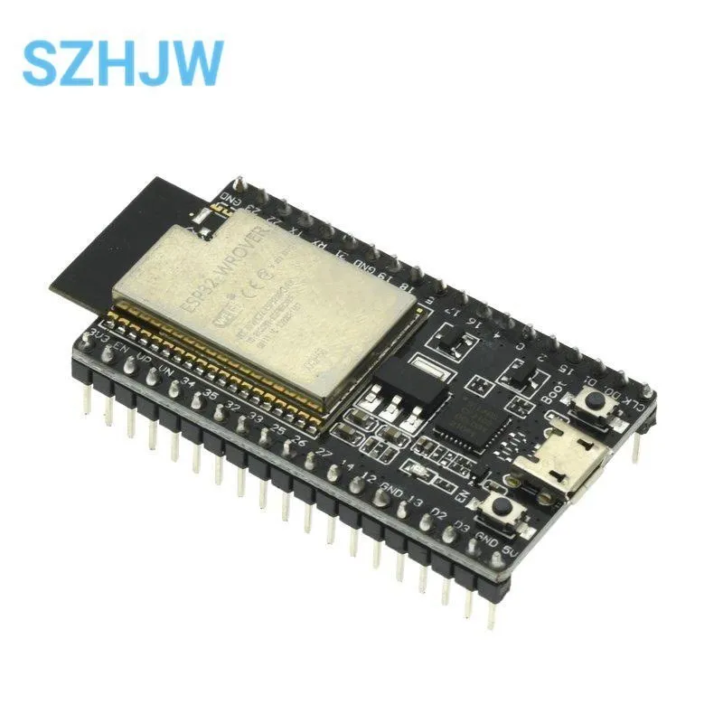 Tablero DE DESARROLLO ESP32-DevKitC ESP32, tableros de piso pueden montarse WROOM-32D / 32U módulo WROVER