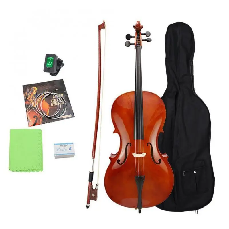 

Basswood Back Side Panel Maple Panel, Aluminum Alloy Chord Plate, Imitation Ebony String Axis, Stringed Instruments, 4/4