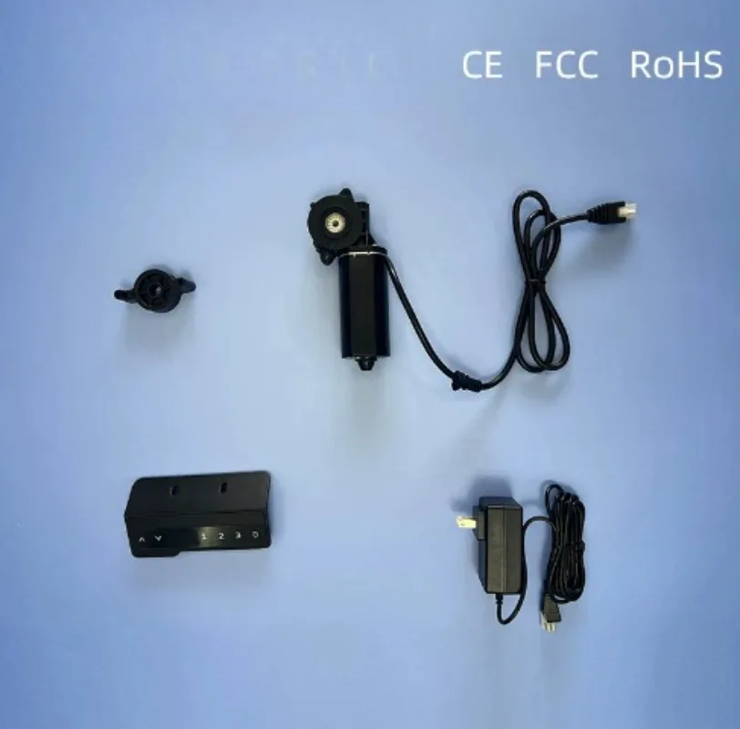 94A10 Lift Table Motor Kit 3-Piece, 40KG 107RPM 6/8mm Hex for Standing Desk