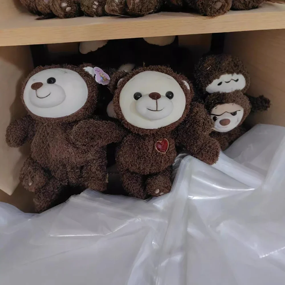 25/35 سنتيمتر قوس قزح روبي تيدي بير ألعاب من نسيج مخملي Kawaii محشوة الحيوان الدب الدمى لطيف روبي الدب لعبة لينة للأطفال هدايا عيد ميلاد