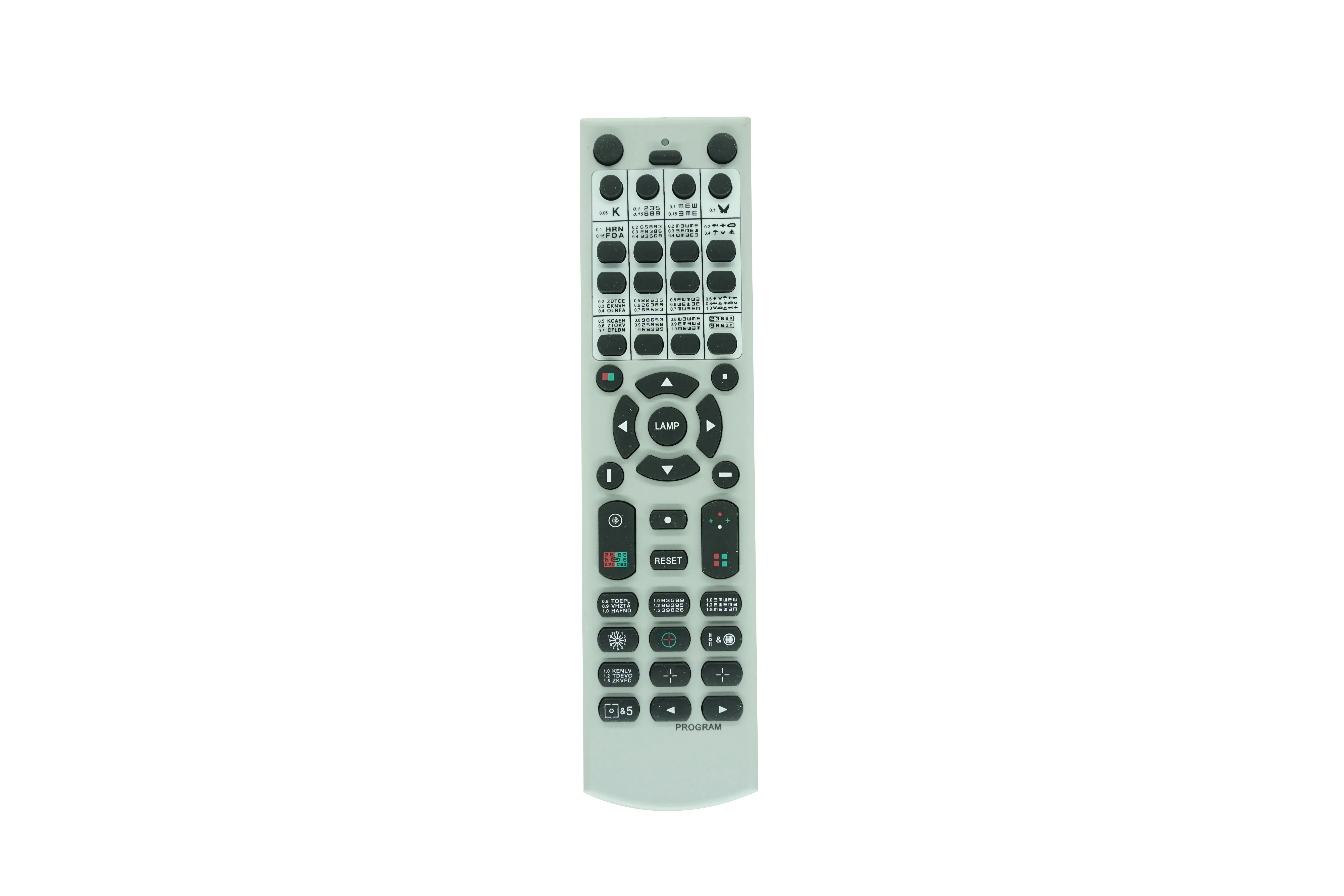 

Remote Control Compatible For AISITESY WZ-3000A WZ-3000B LED Bulb Optotypes Auto Chart Projector