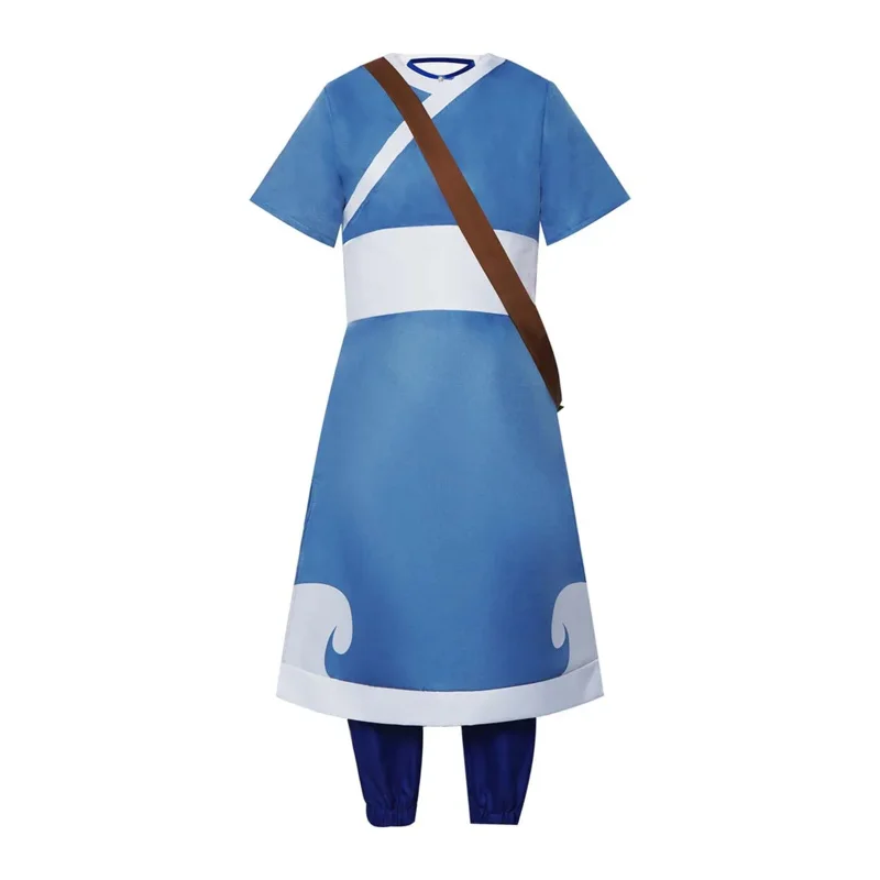 Anime Avatar Katara Cosplay Kostüm The Last Airbender Outfit Uniform lf[5