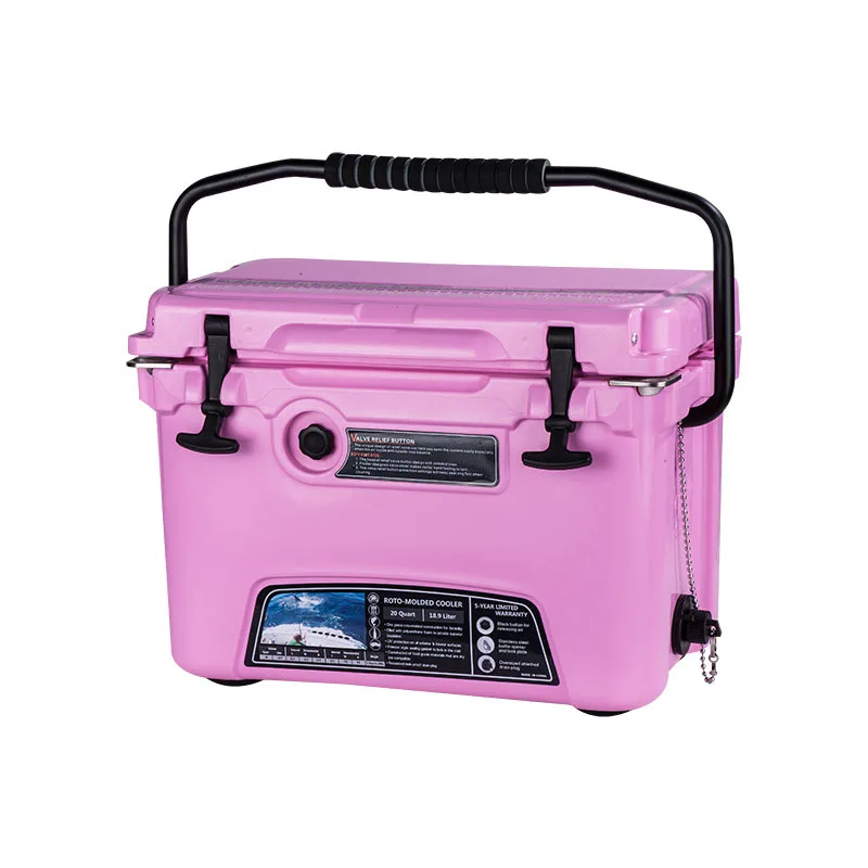 Popular Exquisite Camping Refrigerated Truck Portable Portable Picnic Food Grade Rotomolded Insulation Box Fishing Box