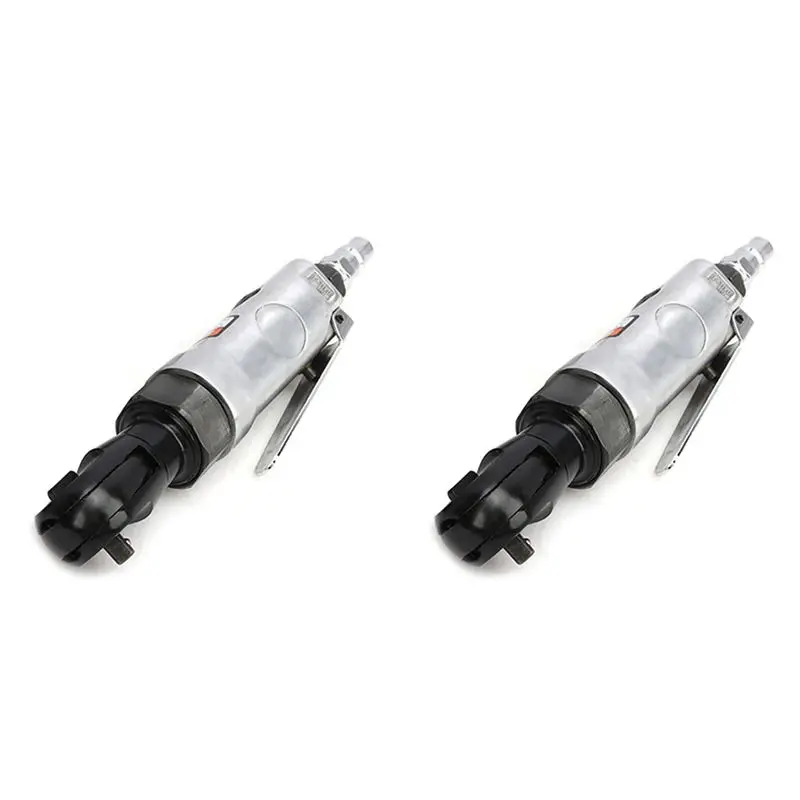 

A84E-2X 3/8 Square Head Pneumatic Wrench Pneumatic Ratchet Wrench 90-Degree Torque Wrench Mechanical Repair Tool