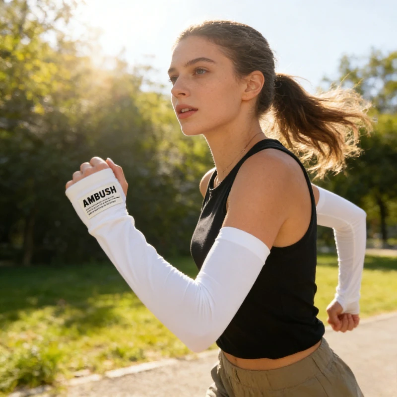 

Sunscreen Sleeves for Men and Women Outdoor Cycling in Summer, UV Resistant, Breathable, Arm Protection Sleeves