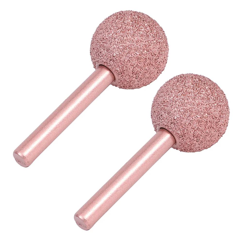 

2pcs Grinding Head Bowl Sturdy Tungsten Steel Replaceable Abrasive Wheel For Vehicle Tire Repair Buffing Tool Car Tire Buffer