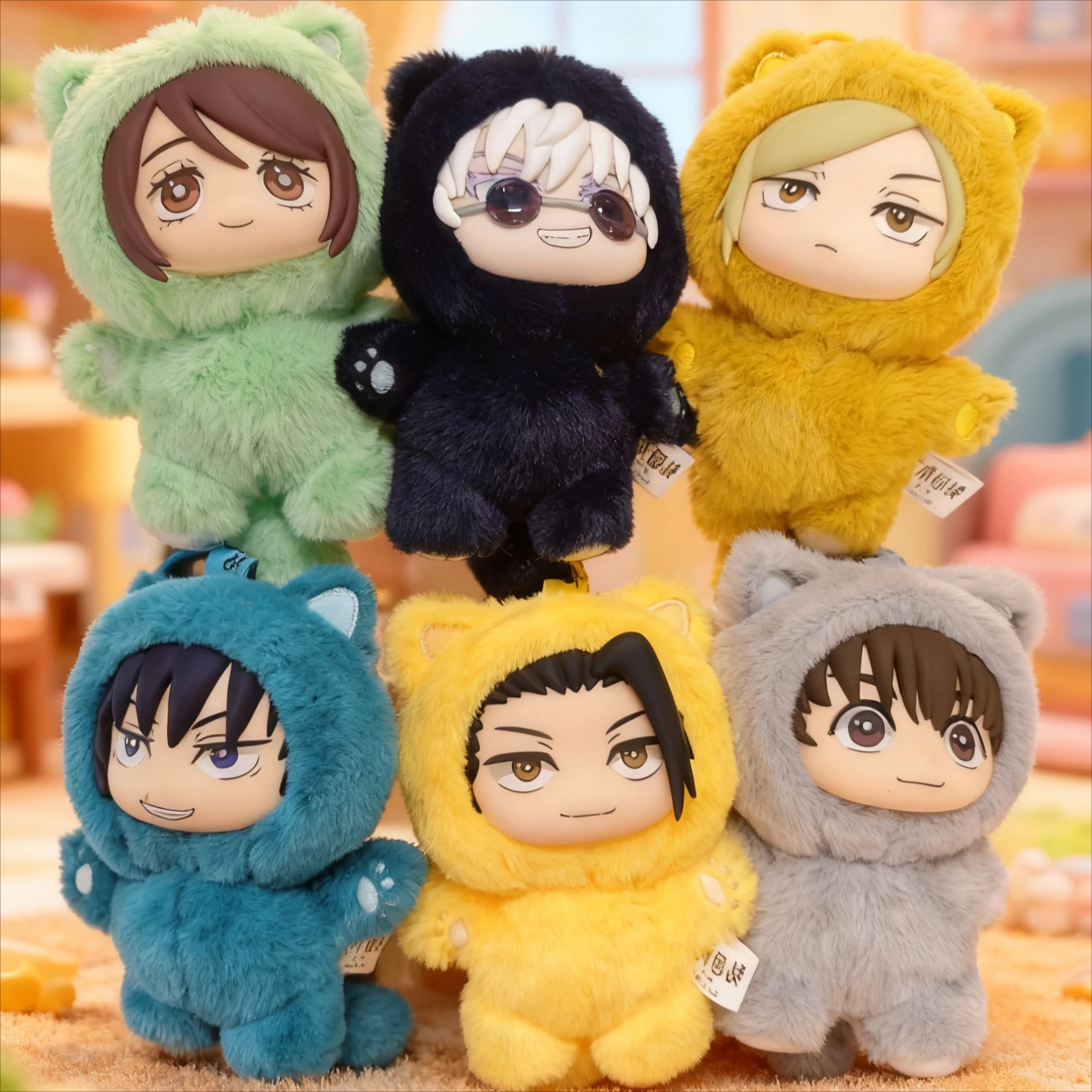 

!!Креативная глухая коробка с плюшевыми игрушками (случайный стиль) — модный милый коллекционный декор для рабочего стола, отличный подарок на день рождения