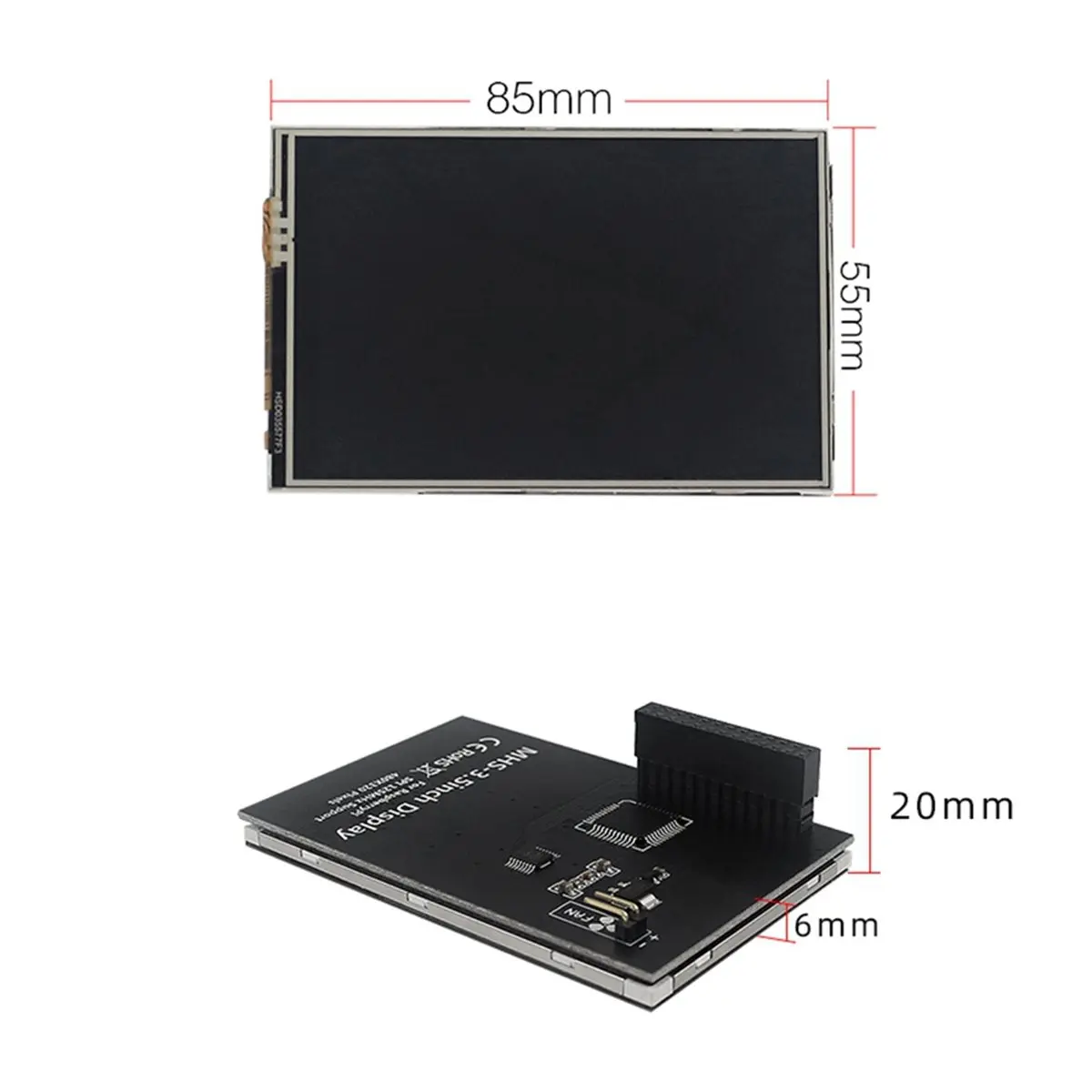 [AC18 Digital]/3.5 Inch Touch Screen 50Hz FPS 480x320 LCD Display + Case + PWN Fan Active Cooler for 5 Pi5