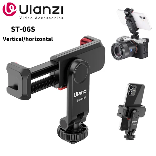 Ulanzi St-06S Universal 360 ° Soporte De Clip Para Teléfono