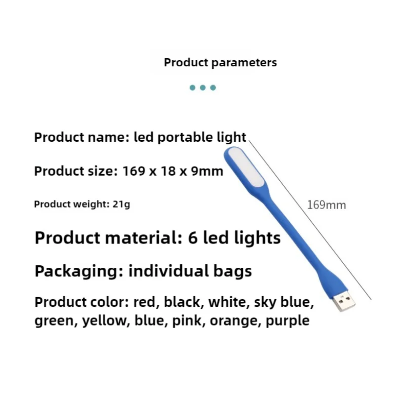 Portable Usb Light Atmosphere Night Light Portable Led  Mini Desk Lamp Festival Creative Light