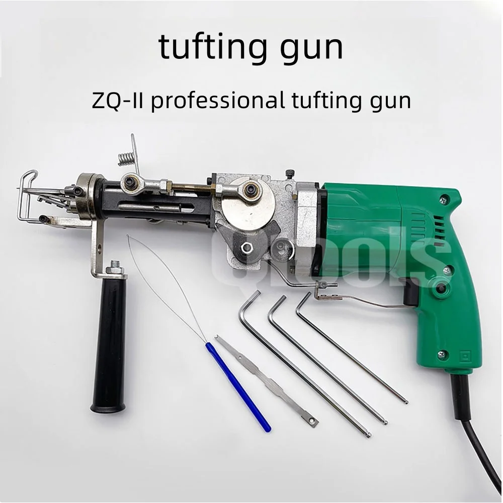 

Tufting Gun ZQ-II Tufting Carpet Machine Electric Carpet Tufting Gun Loop Pile Cut Pile Kit Pneumatic Tufting Rug Gun Diy Tools