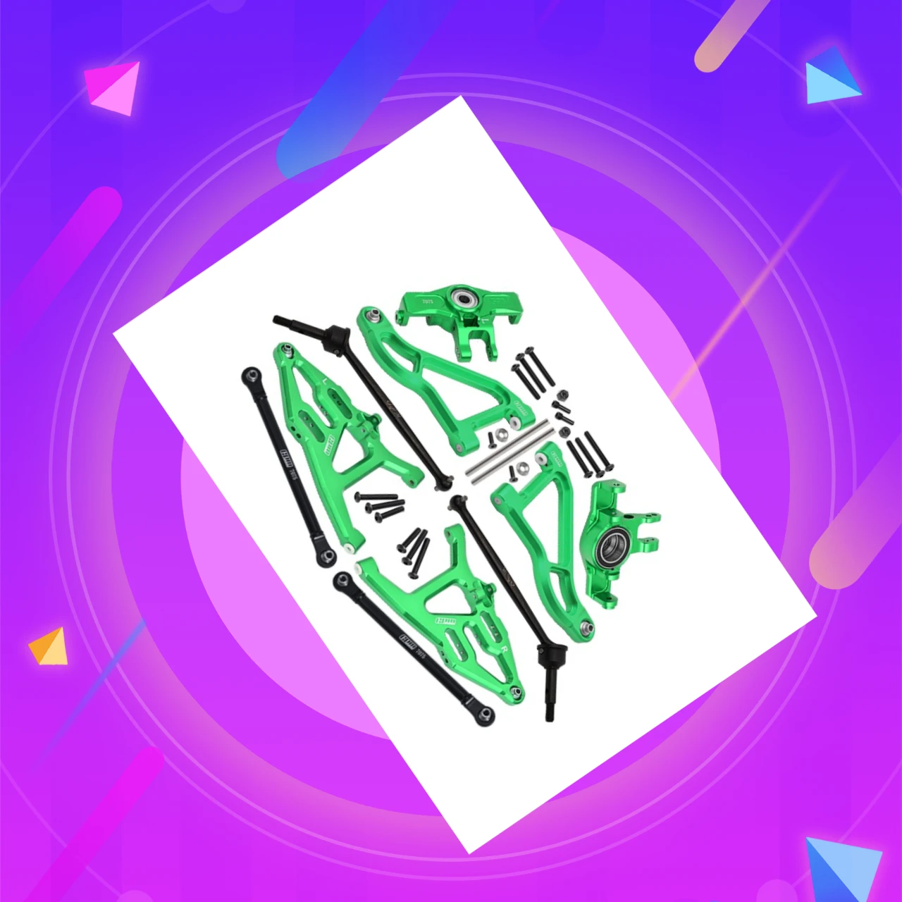 Lengan Depan Paduan + Lengan Knuckle + Baja Keras CVD + Batang Penghubung TRAXXAS 1/7 UDR 8552+8531+8532+8550+8553+8547