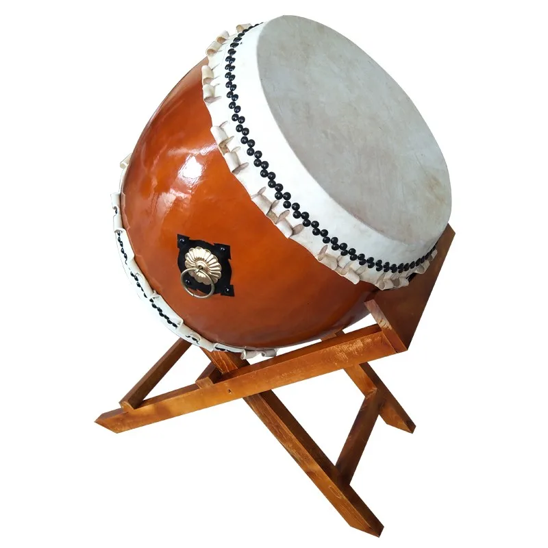 Picture 3: Traditional Japanese Folk War Drum Taiko Drums Festival Drum Performance
